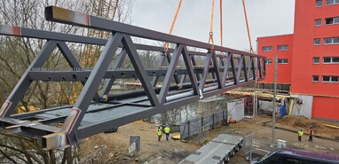 Instalace nové lávky 3/2025