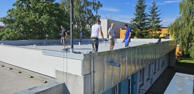 Střecha 4. pavilon