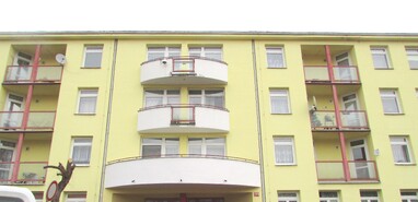 Stav před výměnou - pohled na budovu od Zdravotního střediska v Obchodní ulici