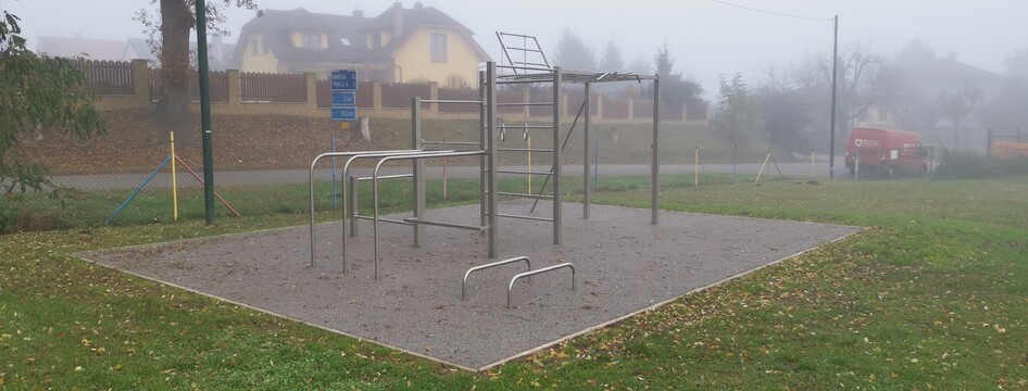 workoutové hřiště Podělusy