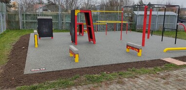 Parkourové hřiště u Věžáků