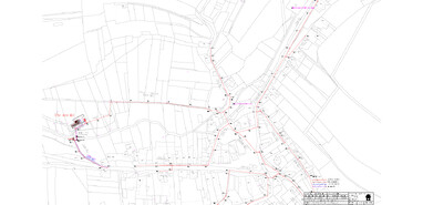 Situace Radouň katastr. mapa 2. část