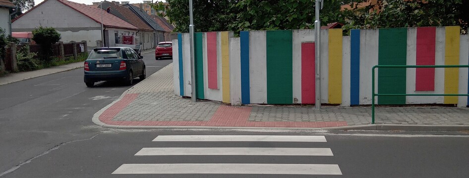 Štětí bezpečné přechody Radouň
